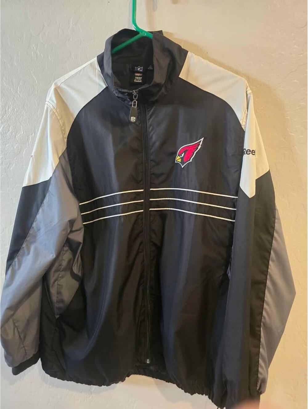 NFL Arizona Cardinals Wind Breaker Jacket Men's Size Large